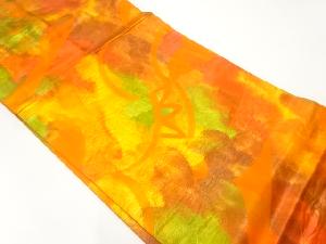 暈し柄織出し名古屋帯